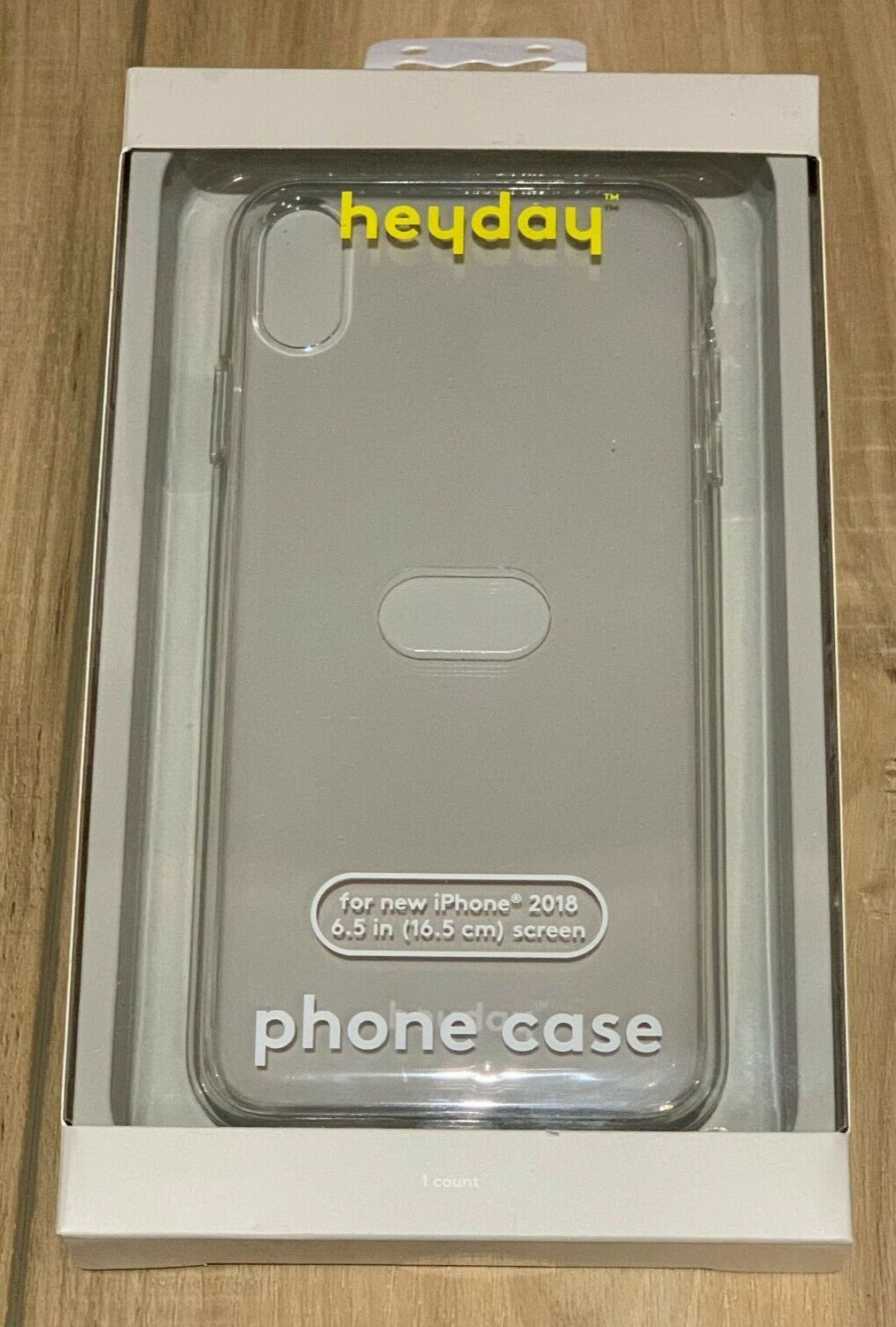 Heyday Apple iPhone Case (Xs Max)- Clear Case image 0