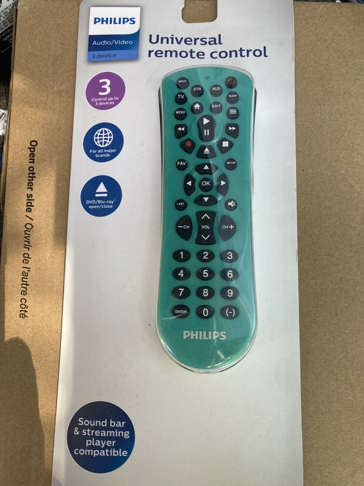 Philips Universal Remote Control - Green image 0