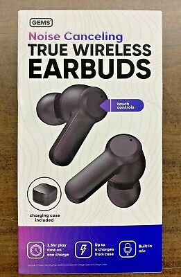 Gems ANC True Wireless HeadPhonenes - Black image 0