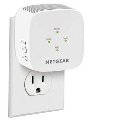 Netgear AC1200 WiFi Range Extender - White (EX6110-100NAS) image 0