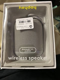 HeydayCylinder Portable Bluetooth Speaker With Strap - Gray image 0