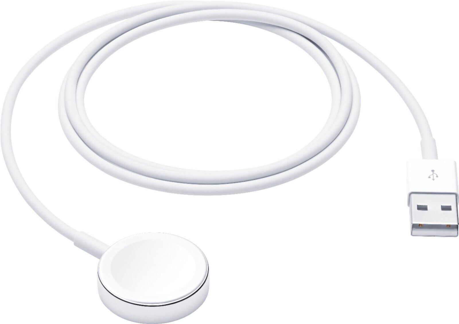 Apple - Watch Magnetic Charging Cable (1m), White image 0