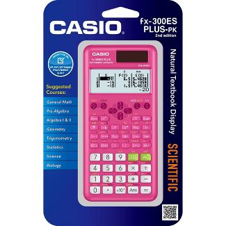Casio fx-300ES Plus-PK 2nd Edition Scientific Calculator - PINK image 0