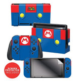 Controller Cover Gear Nintendo Switch Joy-Con Super Mario Skin image 0