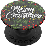 PopSockets PopGrip Cell Phone Grip & Stand - Merry Christmas image 0