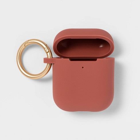 Heyday Silicone Airpod Case - Dusty Coral image 0