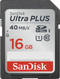 SanDisk Ultra 16GB SDHC Class 10 UHS-1 Memory Card - Speed up to 48 MB/s image 0