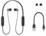 Sony WI-C310/B Wireless Bluetooth Ear Buds Neckband Headphones WIC310 Black image 0