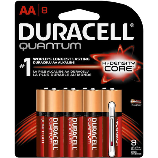Duracell Quantum Batteries AA 8 pk. image 0