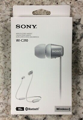 Sony Wireless In-Ear HeadPhone - White (WIC310/W) image 0