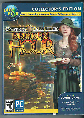 Big Fish Mystery Case Files Broken Hour PC DVD-ROM image 0
