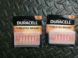 Duracell Size 13 Hearing Aid Batteries - 16 Pack - Easy-Fit Tab image 0