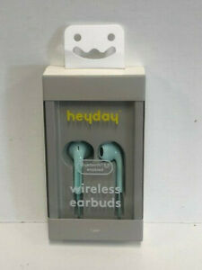 Heyday Wireless Flat Bluetooth Earbuds - Light Teal image 0