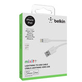 Belkin MIXIT†‘ 3' Lightning to USB ChargeSync Cable - White image 0