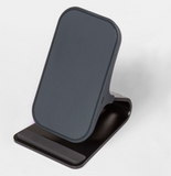 Heyday Gunmetal Qi Enabled Wireless Charging Pad Stand w/ Cable & Adapter A175 image 0