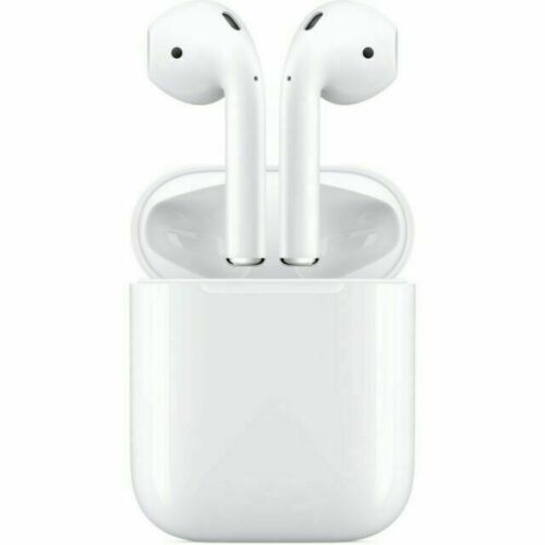 Apple AirPods Wireless Headphones with Charging Case (Latest Model) 2nd Gen image 0