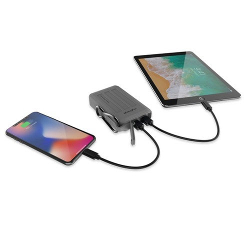 myCharge Adventure H2O Max 10,050mAh Portable Charger - Gray image 0