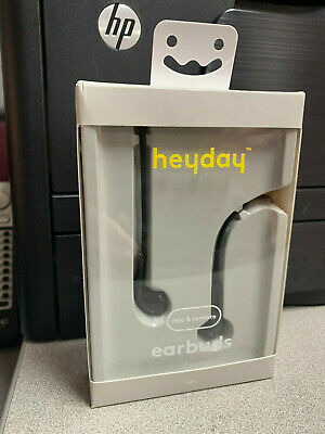 HeydayWired In-Ear TPE Earbuds - Black image 0