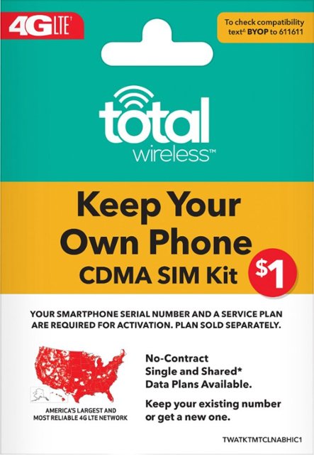 Total Wireless - Keep Your Own Phone SIM image 0