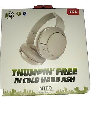 TCL MTRO 200 Bluetooth Head Phone - Ash White image 0