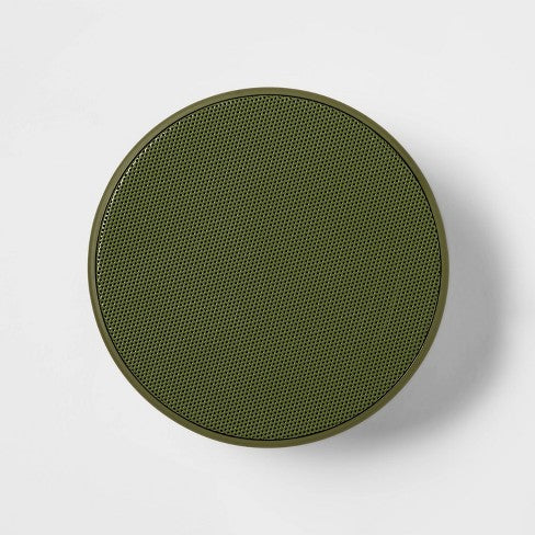 heyday Round Strap Bluetooth Speaker - Olive Green image 0