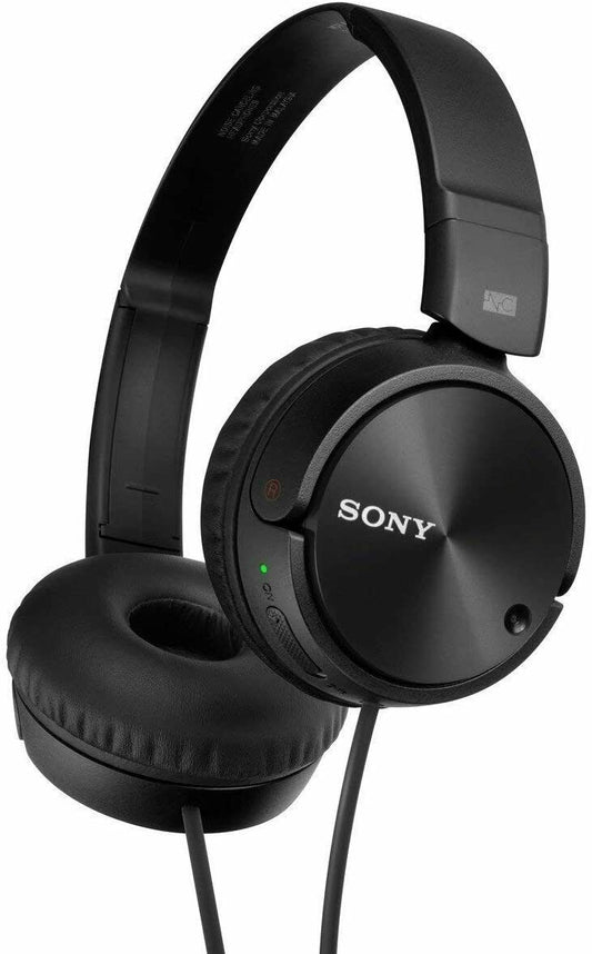 Sony MDR-ZX110NC/B Noise Canceling Headphones On Ear MDRZX110NC Black image 0
