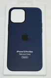 Apple iPhone 12 Pro Max Silicone Case with MagSafe - Deep Navy image 0