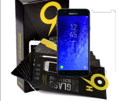 Galaxy J7 (J737) Clear Tempered Glass (Case Friendly/2.5D/1 Pc) image 0