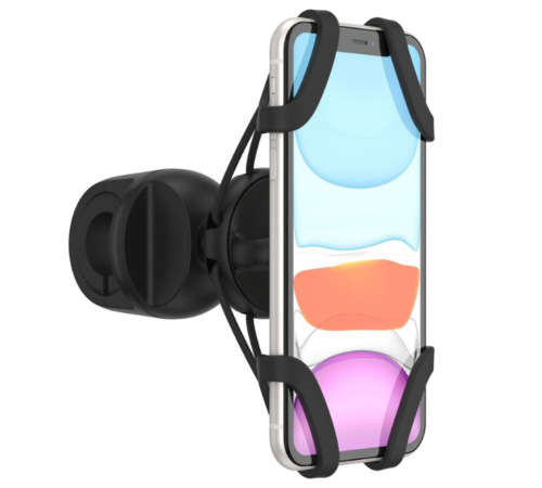 PopSockets PopMount Black Flexible 2 Ride Scooter & Bicycle Cellphone Mount A130 image 0