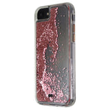 Case-Mate Cascading Liquid Glitter Waterfall Case for Apple iPhone 8 - Rose Gold image 0