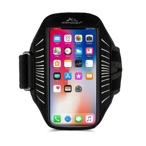 Armpocket Racer Edge Armband (fits up to 6.4" Phone) - Black image 0
