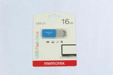 Memorex 16GB Flash Drive USB 2.0 - Blue (32020001621) image 0