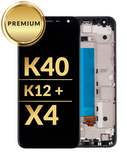LG K40 (X420)/K12 Plus/X4 (2019) LCD Assembly w/Frame (BLUE) (Premium/Refurbished) image 0