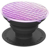 PopSockets PopGrip Cell Phone Grip & Stand - Iridescent Snakeskin Golden Pink image 0