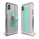 BodyGuardz Apple iPhone XS Max SlideVue Case - Clear/Mint image 0