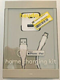Heyday 2-Port Wall Charger USB-A & USB-C (with 6' Cable) - Ivory White image 0