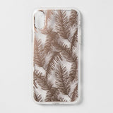 heyday Apple iPhone X/XS Printed Feathers Case - Rose Gold image 0