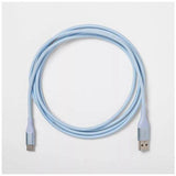heyday 6' USB-C to USB-A Braided Cable - Whimsical Blue image 0