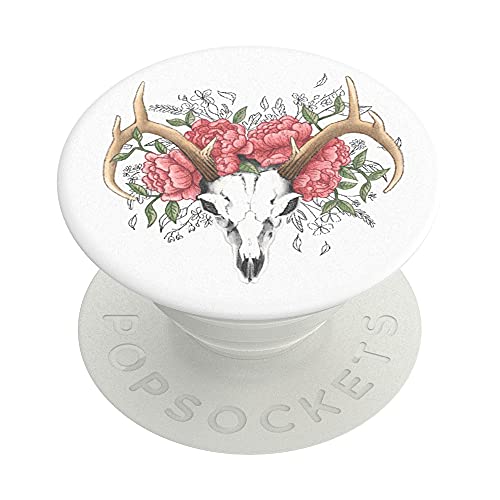 PopSockets PopGrip Cell Phone Grip & Stand - Boho Banquet White image 0
