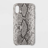 heyday Apple iPhone XR Snakeskin Case - Black/White image 0