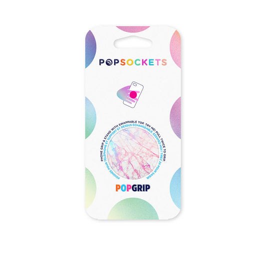 PopSockets PopGrip Cell Phone Grip & Stand - Aurora Granite image 0