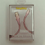 heyday Lightning to USB-A Braided Cable 10ft - Rose Gold image 0