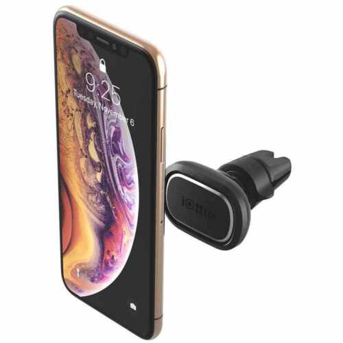 Iottie Itap 2 Magnetic Universal Air Vent Car Mount For Most Cell Phones - Black image 0