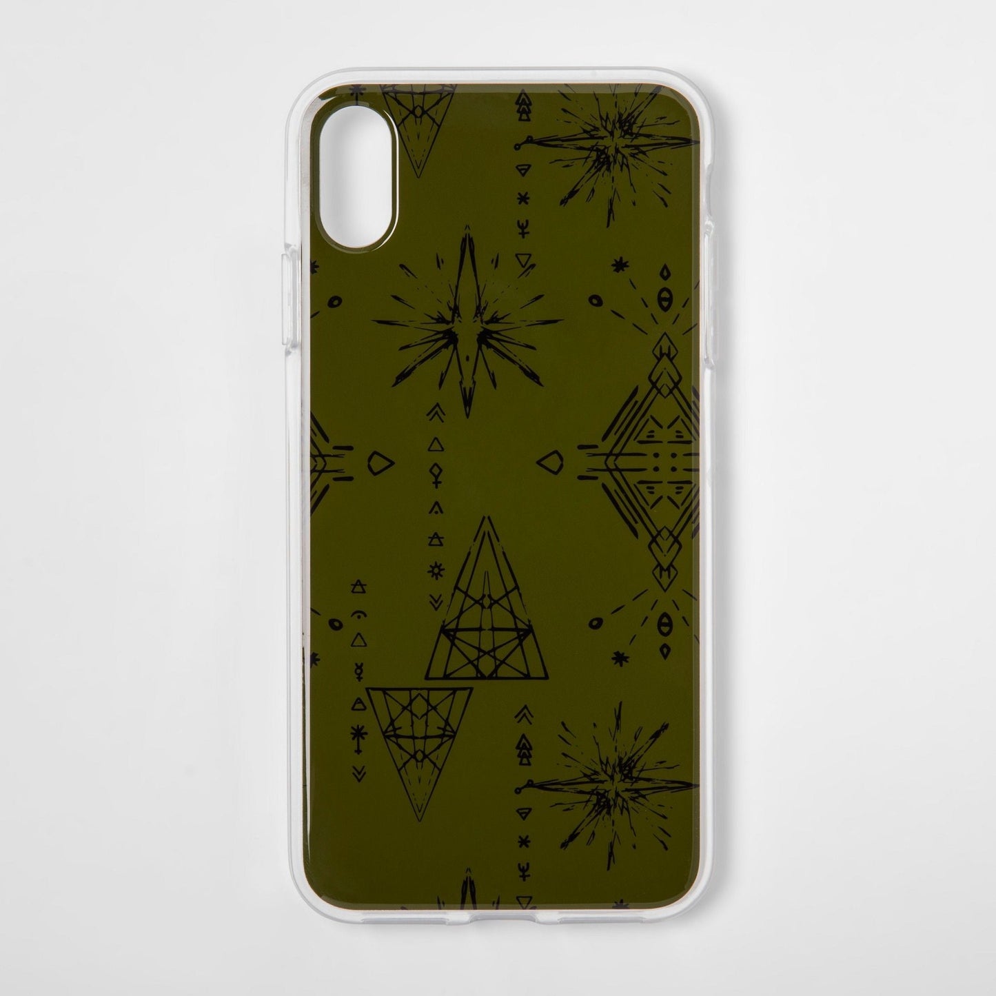 Heyday Apple iPhone XS Max Cosmic Signs Case - Olive image 0