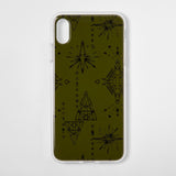 Heyday Apple iPhone XS Max Cosmic Signs Case - Olive image 0