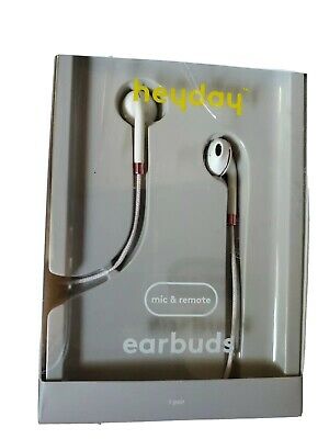 HeydayWired In-Ear HeadPhonenes - White/Rose Gold image 0