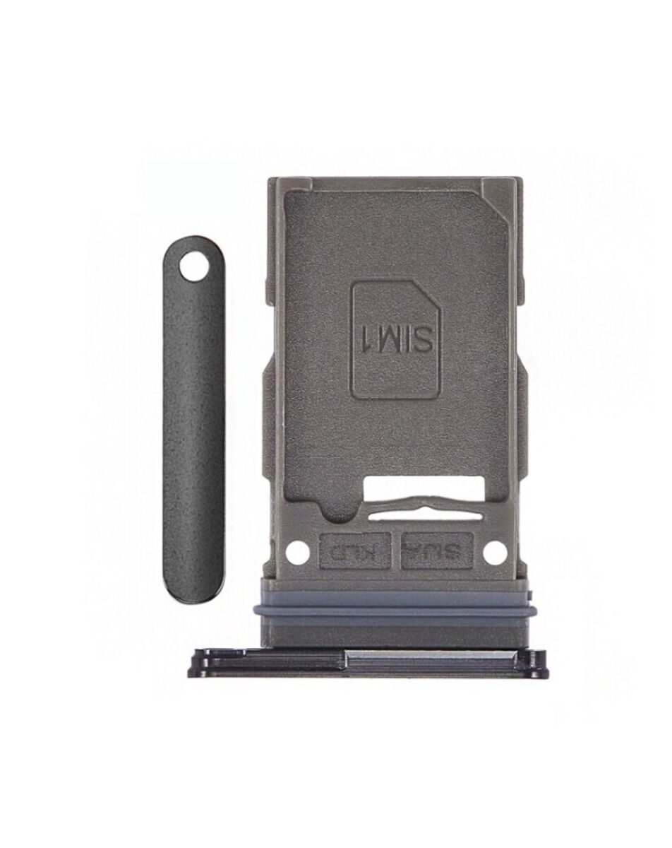 Galaxy S22 Plus 5G / S22 5G SINGLE SIM CARD TRAY Black image 0