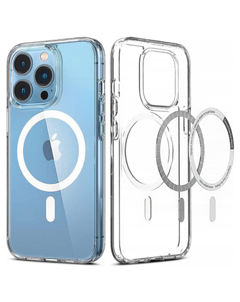 iPhone 13 Pro Wireless Charging Clear Case (Full Bottom Close) image 0