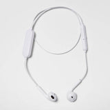 Heyday Wireless Flat Bluetooth Earbuds - White image 0