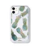 Sonix Apple iPhone 11 Clear Coat Case - Liana Teal/Pineapple image 0